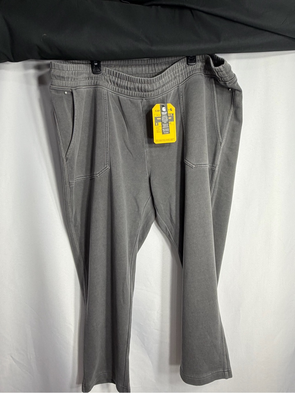 Carhartt Men's Gray Elastic-Waist Sweatpants new w tags size 2XL